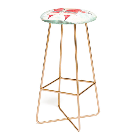 Cori Dantini Joyous Holiday Wishes Bar Stool
