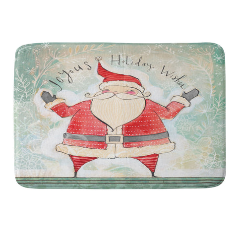 Cori Dantini Joyous Holiday Wishes Memory Foam Bath Mat