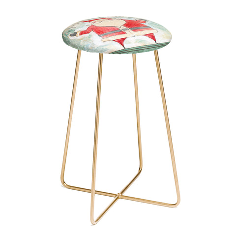 Cori Dantini Joyous Holiday Wishes Counter Stool
