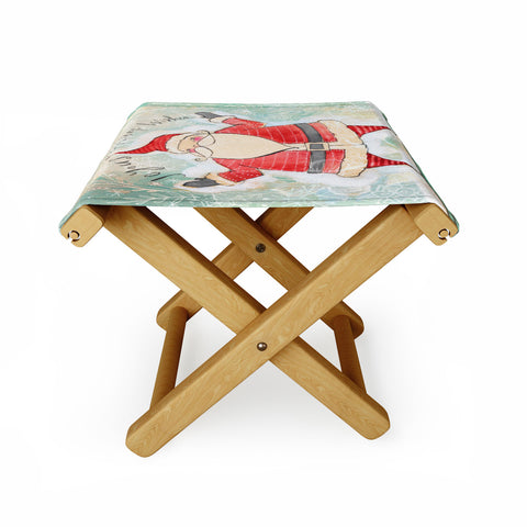 Cori Dantini Joyous Holiday Wishes Folding Stool