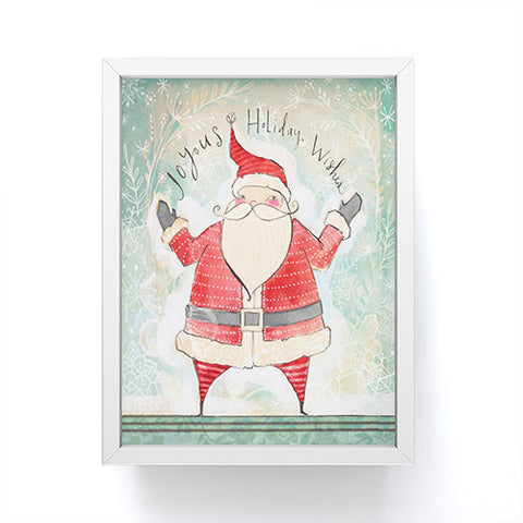 Cori Dantini Joyous Holiday Wishes Framed Mini Art Print