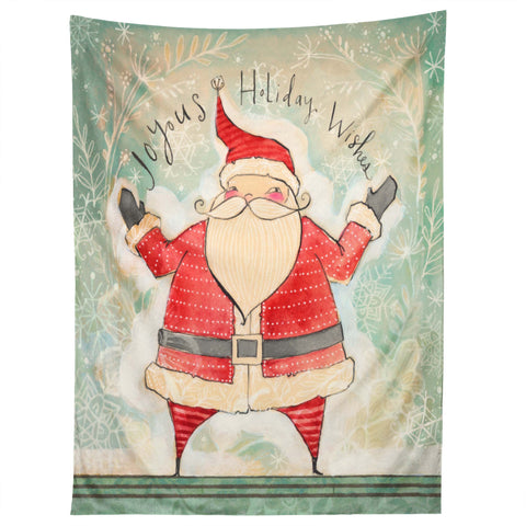 Cori Dantini Joyous Holiday Wishes Tapestry