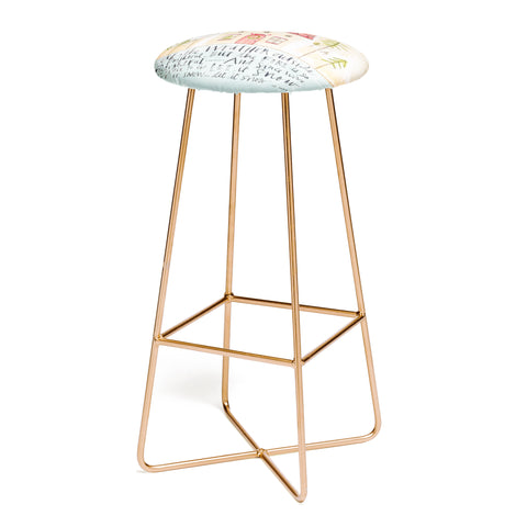 Cori Dantini Let It Snow Let It Snow Let It Snow Bar Stool