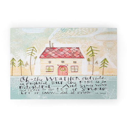 Cori Dantini Let It Snow Let It Snow Let It Snow Welcome Mat