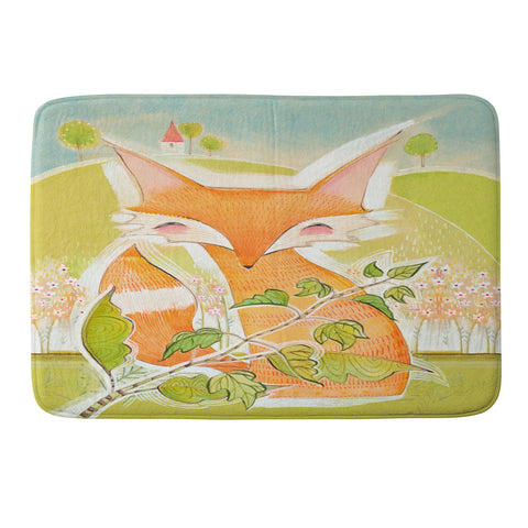 Cori Dantini Little Fox Memory Foam Bath Mat