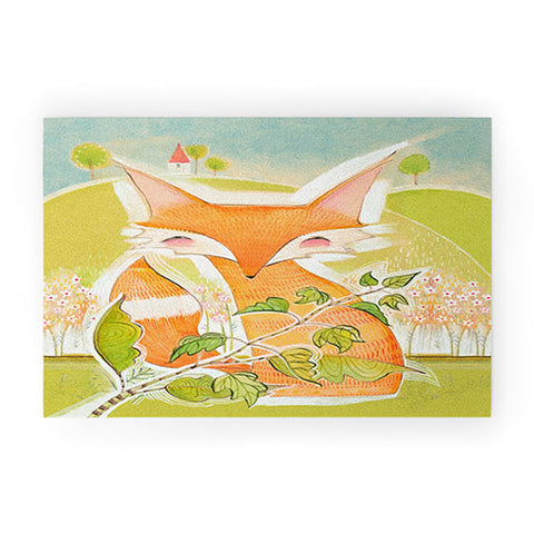 Cori Dantini Little Fox Welcome Mat