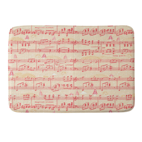 Cori Dantini Magical Holiday Wishes Memory Foam Bath Mat