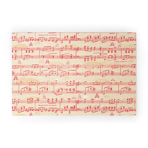 Cori Dantini Magical Holiday Wishes Welcome Mat