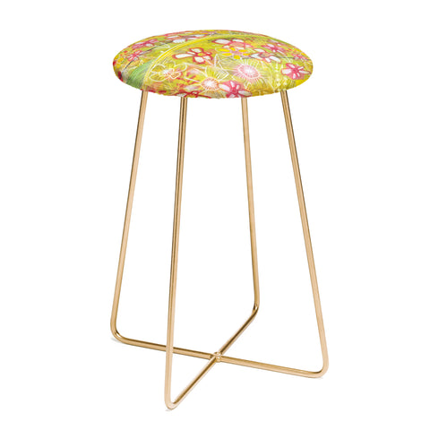 Cori Dantini Meadow In Bloom Counter Stool