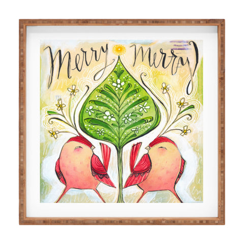 Cori Dantini Merry Merry Square Tray