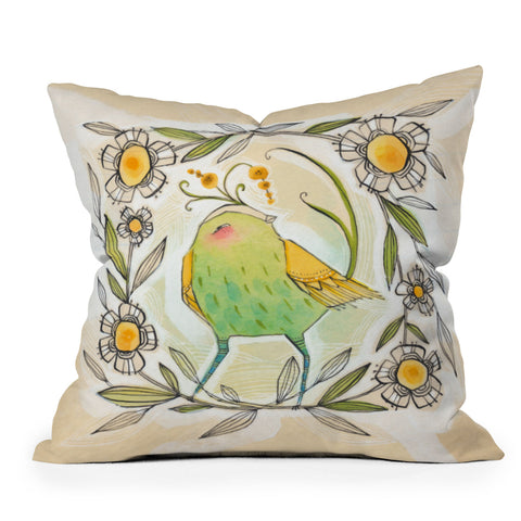 Cori Dantini Miss Gladys Throw Pillow