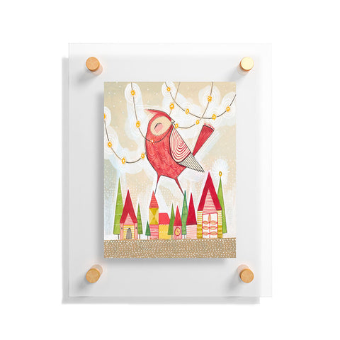 Cori Dantini New Bird In Town Floating Acrylic Print
