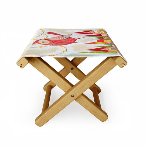 Cori Dantini New Bird In Town Folding Stool