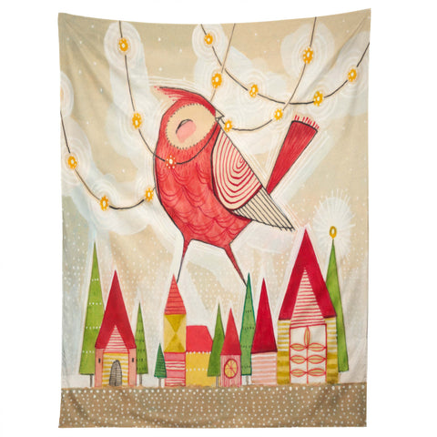 Cori Dantini New Bird In Town Tapestry