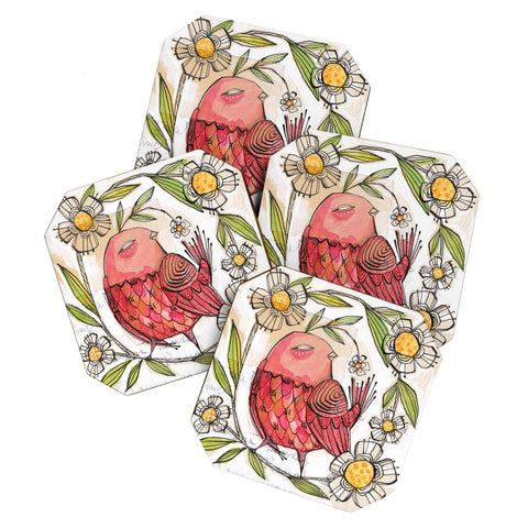 Cori Dantini Not A Turkey Coaster Set