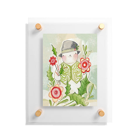 Cori Dantini snowguy Floating Acrylic Print