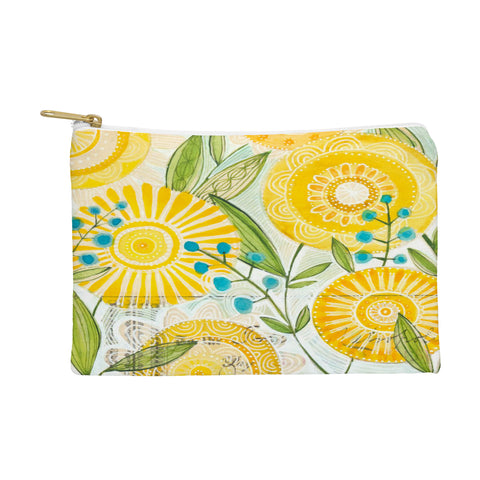 Cori Dantini Sun Burst Flowers Pouch
