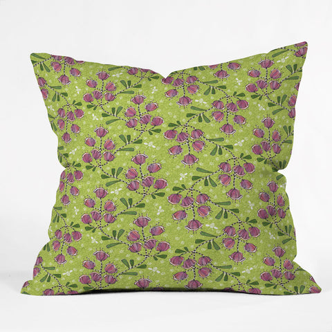 Cori Dantini the bees knees Outdoor Throw Pillow