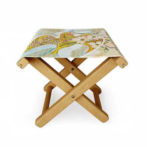 Cori Dantini the goldfinch Folding Stool