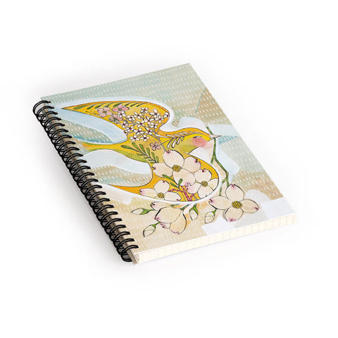 Cori Dantini the goldfinch Spiral Notebook