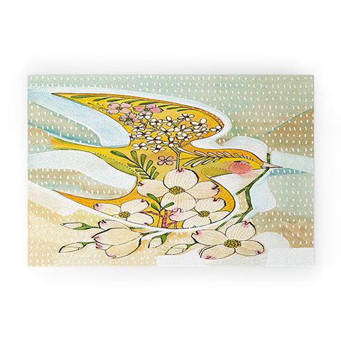 Cori Dantini the goldfinch Welcome Mat