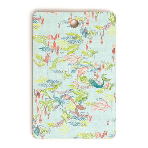 Cori Dantini The Mermaids Tale Cutting Board Rectangle