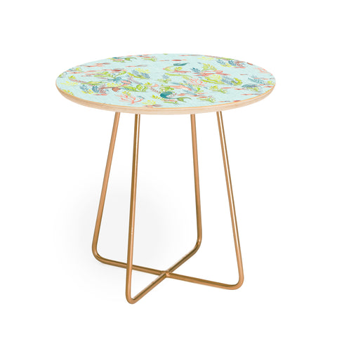 Cori Dantini The Mermaids Tale Round Side Table