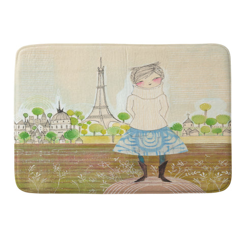 Cori Dantini To Paris Memory Foam Bath Mat