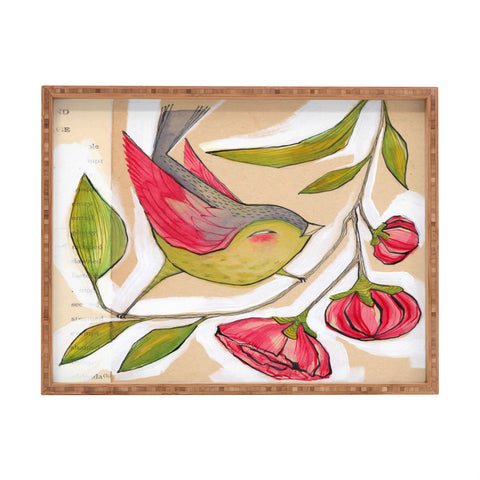 Cori Dantini Tweet Rectangular Tray