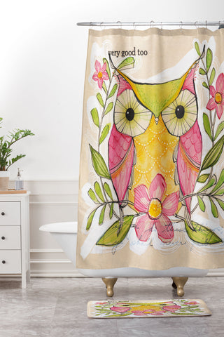 Cori Dantini Very Good Shower Curtain And Mat