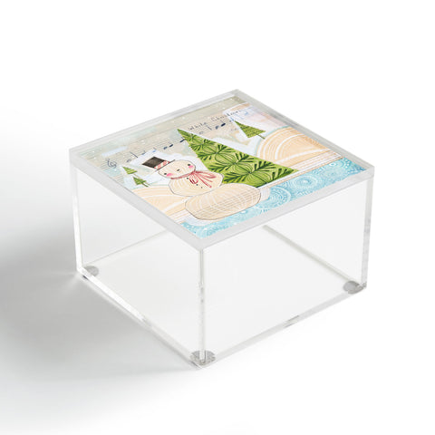 Cori Dantini White Christmas Acrylic Box