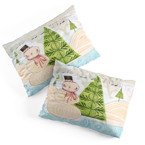 Cori Dantini White Christmas Pillow Shams