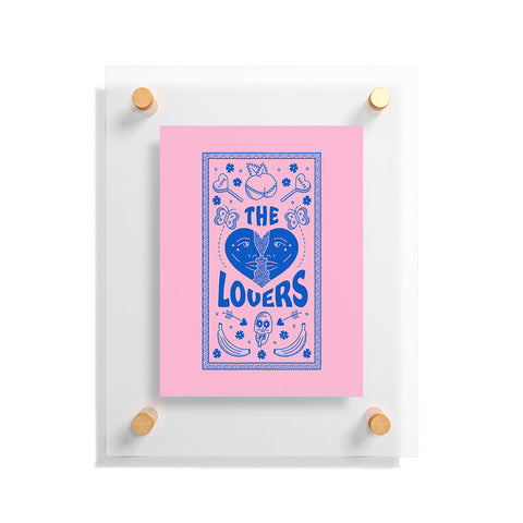 Cowgirl UFO The Lovers Floating Acrylic Print