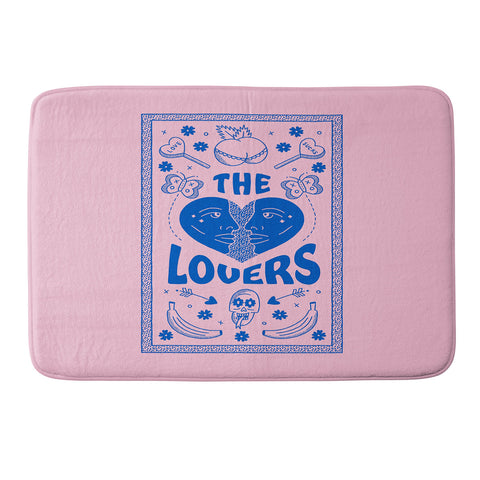 Cowgirl UFO The Lovers Memory Foam Bath Mat