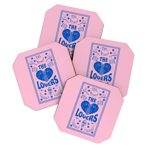 Cowgirl UFO The Lovers Coaster Set