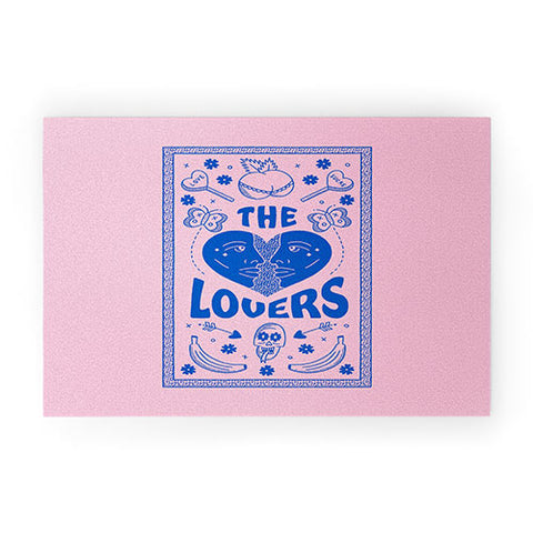 Cowgirl UFO The Lovers Welcome Mat