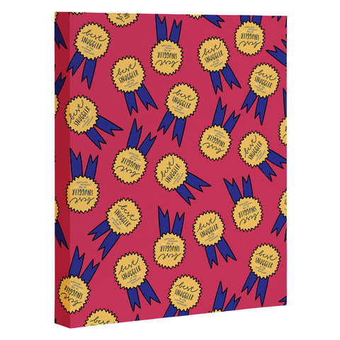 Craft Boner Best snuggler in the Northern hemisphere Art Canvas