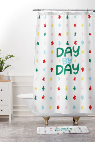 Craft Boner Day By Day Shower Curtain And Mat