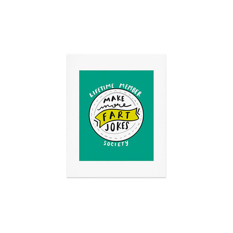 Craft Boner Fart jokes society Art Print