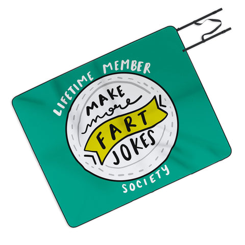Craft Boner Fart jokes society Picnic Blanket