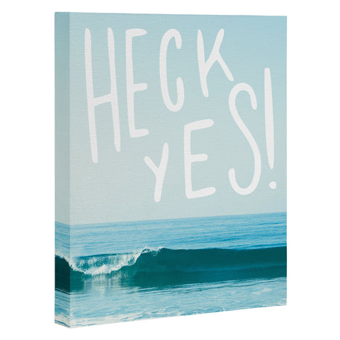 Craft Boner Heck yes Art Canvas