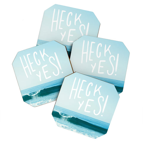 Craft Boner Heck yes Coaster Set