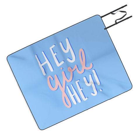 Craft Boner Hey Girl Hey Picnic Blanket