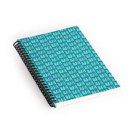 Craft Boner Nah pattern Spiral Notebook
