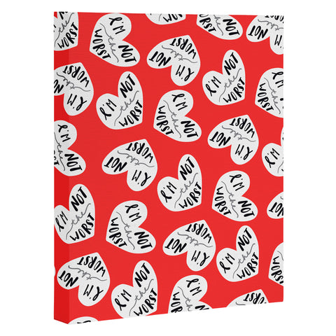 Craft Boner Not the worst print Art Canvas