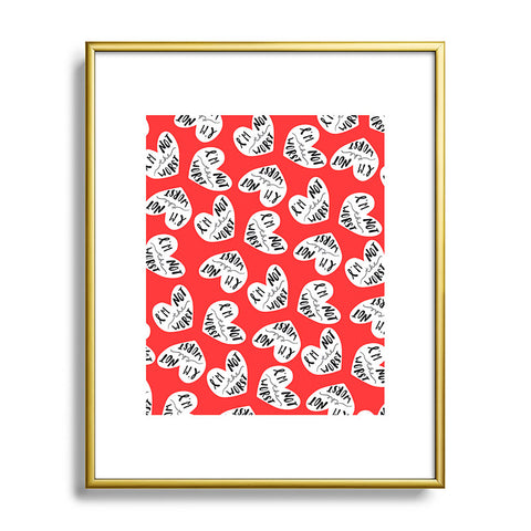 Craft Boner Not the worst print Metal Framed Art Print