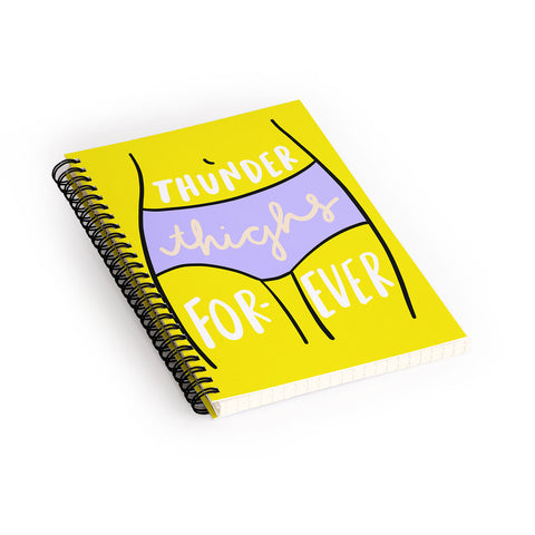 Craft Boner Thunder thighs forever Spiral Notebook