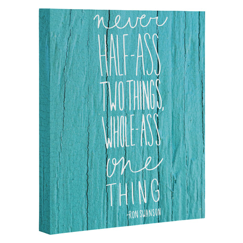 Craft Boner Whole ass one thing Art Canvas