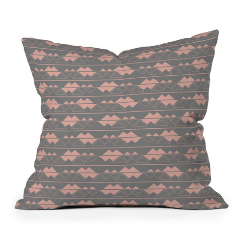 CraftBelly Alpine Desert Throw Pillow