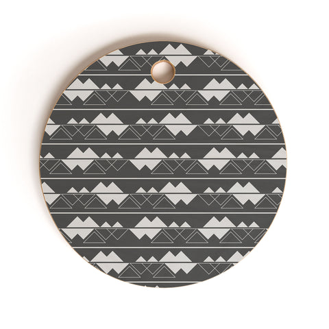 CraftBelly Alpine Twilight Cutting Board Round